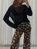 Exquisite Loose Long-sleeved Top