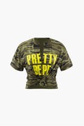Pretty Dept Camo T-Shirt