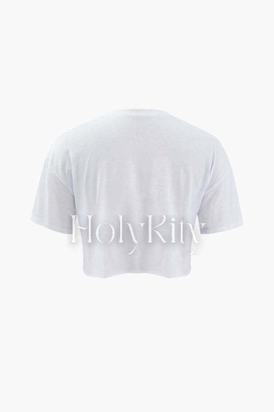 Twist Crop T-Shirt