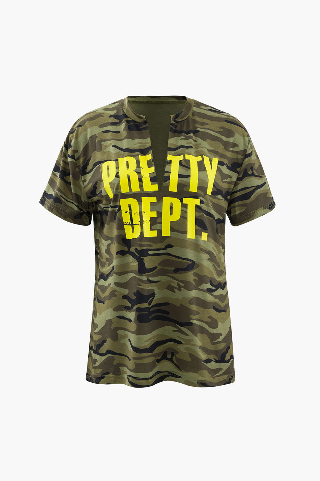 Pretty Dept Camo T-Shirt