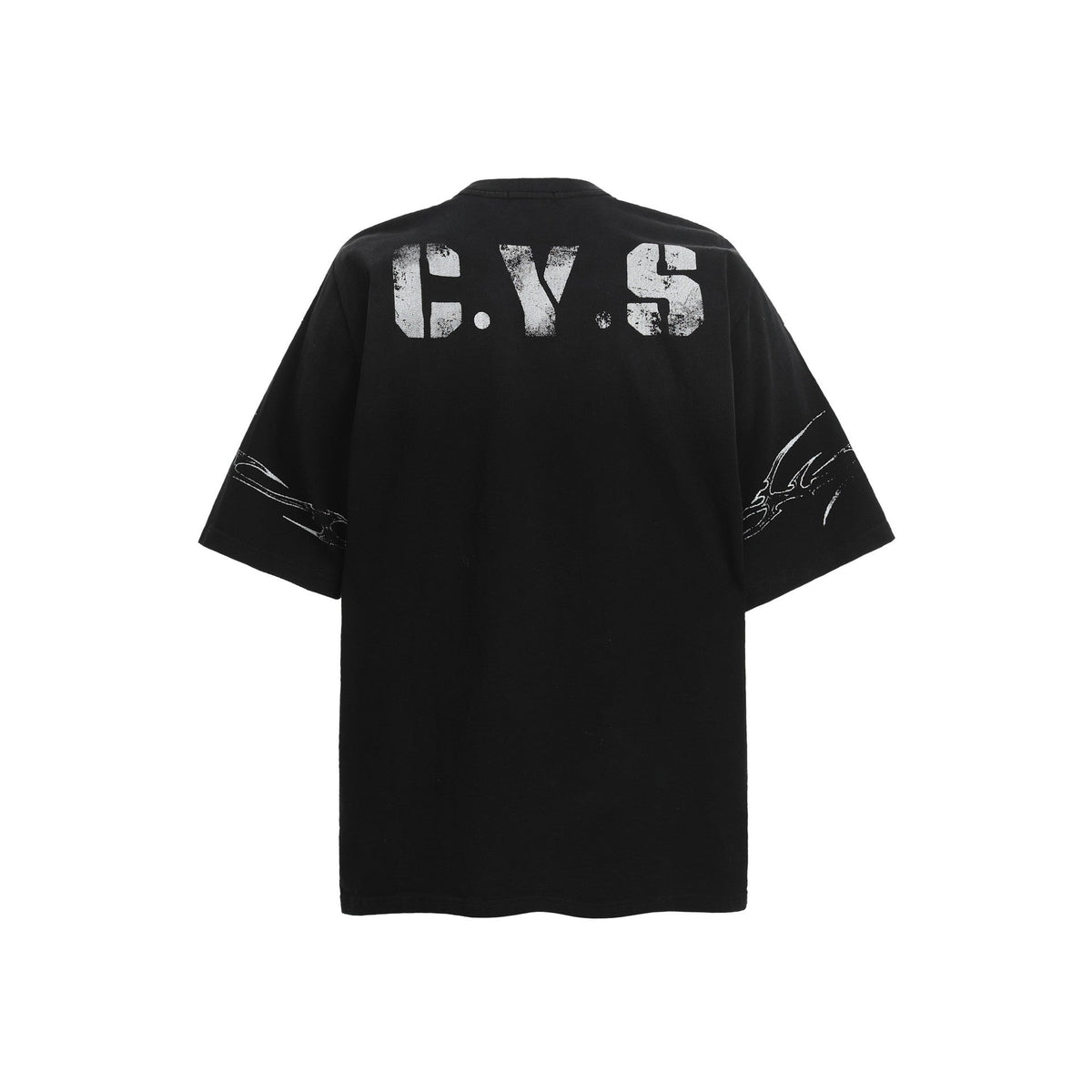 Street Mottled Print t-Shirt Hip-Hop Top